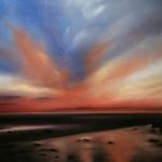 Sunset At Beach East Preston Arun District of West Sussex – Sea Art Gallery
