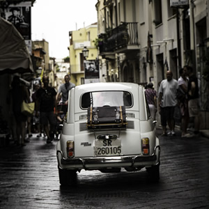 Vintage Italian Car – Fiat 500 Fine Art Photography Prints – Petworth Gallery West Sussex