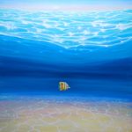 Underwater Seascape – Fish Painting by East Sussex Artist Gill Bustamante