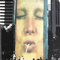 Chicago Digital Fountain – Rye East Sussex Art Gallery – Shirley Parker-Gore Artist