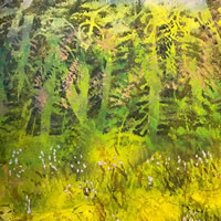 Meadow and Woodlands Painting – Little Bo Peep Awakening – Sussex Art Gallery