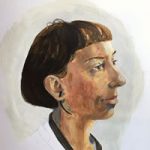 Portrait of Irena – Marigold Plunkett – Sussex Artist – Portraits in Oil