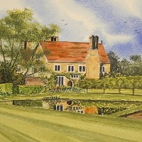 Batemans, East Sussex – Watercolour – East Sussex Artist Dave Styles – Sussex Artists Gallery