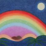 Dreamscape – Rainbow – Claudine Péronne – Sussex Artists Gallery – Drawings in Pastel and Watercolour Pencil – West Sussex Art Society