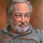 Portrait Painting of Man by Sussex Artist Colette Simeons