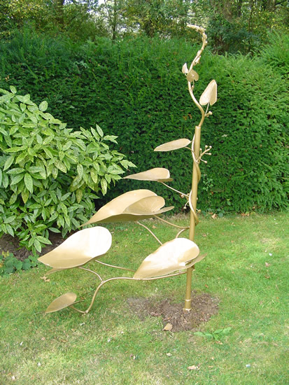 Leaf Sculpture - Black Bryony - Pulborough West Sussex Sculptor and Artist Jericho