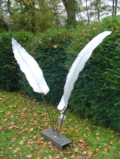 Fern Sculpture - Pulborough West Sussex Sculptor and Artist Zeljko Ivankovic