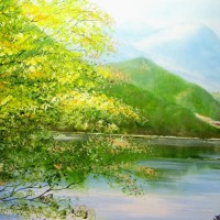 Ullswater Lake, Cumbria – Landscape Painting – Jenny Rabie – Crawley, West Sussex Artist – Sussex Artists Gallery
