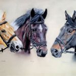 Portrait of Horses – Martha, Henry and Donna