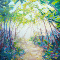 Promise of Spring – A Sussex Woodland Path – Gill Bustamante