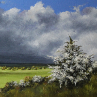 South Downs -Sussex View - Art by Maria Meerstadt