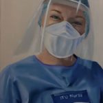 Portrait for NHS Heroes – ITU Nurse Grace – Sussex Hospital