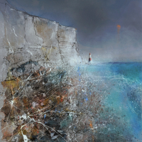Chalk White Cliffs Beachy Head – Downs and Sea – Eastbourne Sussex Gallery – Artist Chris Hill