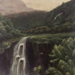 Scotish Highlands Landscape Painting – Arrochar – Horsham West Sussex Artist Lizzy Montague