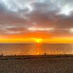 Seaford Beach East Sussex – Sunset – Digital Artist Sam Taylor