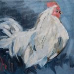 Farm Animal – Chicken – Ashdown Moment – West Sussex Portrait and Figurative Artist Sheri Gee