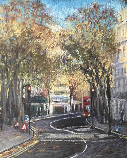 Charing Cross Road Painting - London Art Gallery