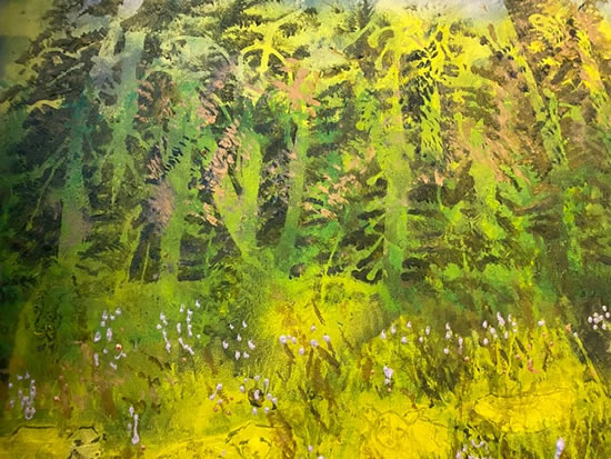 Meadow and Woodlands Painting - Little Bo Peep Awakening - Sussex Art Gallery
