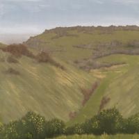 Devil’s Dyke, South Downs, West Sussex – Painting – Brighton, East Sussex Artist Stephen Jowitt