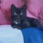 Kitten – Pet Portrait – Royal Tunbridge Wells Art Society member Yulia Francis