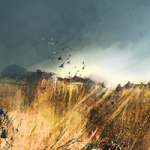 Autumn at Pevensey – Atmospheric Painting by East Sussex Artist Chris Hill