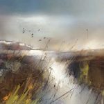 Cuckmere Haven to The Sisters – East Sussex Landscape Painting by Chris Hill