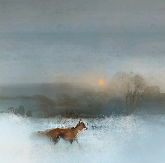 King of The South Downs - Art by East Sussex Artist Chris Hill