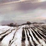 South Downs to The Sea – Landscape Art by Chris Hill