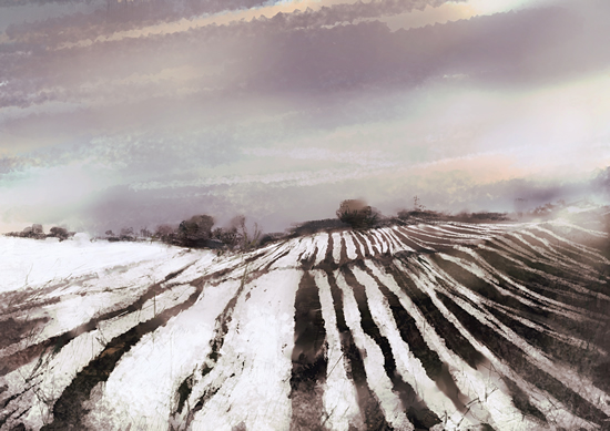 South Downs to The Sea - Landscape Art by Chris Hill South Downs to The Sea - Landscape Art by Chris Hill