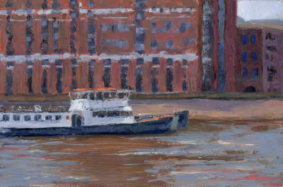 Reflections from The South Bank - Oil Painting - West Sussex Artist Sheri Gee Reflections from The South Bank - Oil Painting - West Sussex Artist Sheri Gee