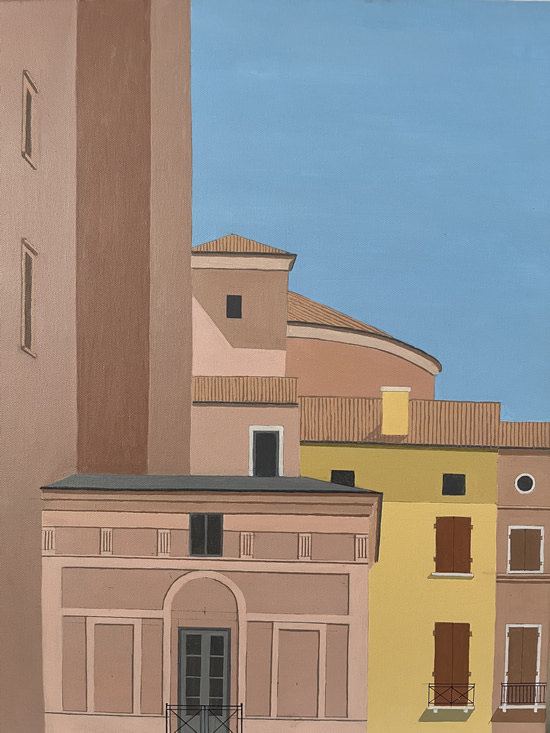 Piazza Broletto, Mantua - Stephen Jowitt, Brighton, East Sussex Acrylic Artist Piazza Broletto, Mantua - Stephen Jowitt, Brighton, East Sussex Acrylic Artist