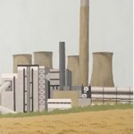 Power Station, Ratcliffe-on Soar – Stephen Jowitt, Brighton, East Sussex Acrylic Artist